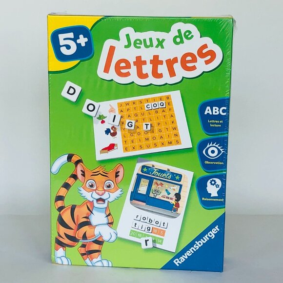 New Sealed Ravensburger Game Jeux de Lettres (Letter Games) French - Picture 4 of 15